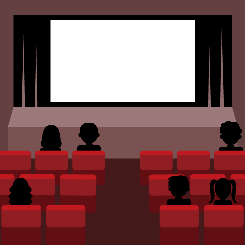 映画館で映画を見ることは目に良くないのか